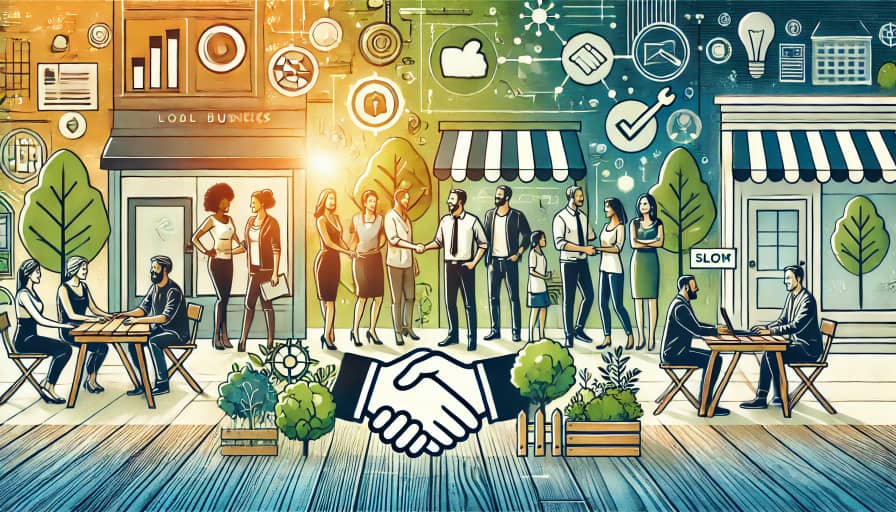Creative marketing community local partnership