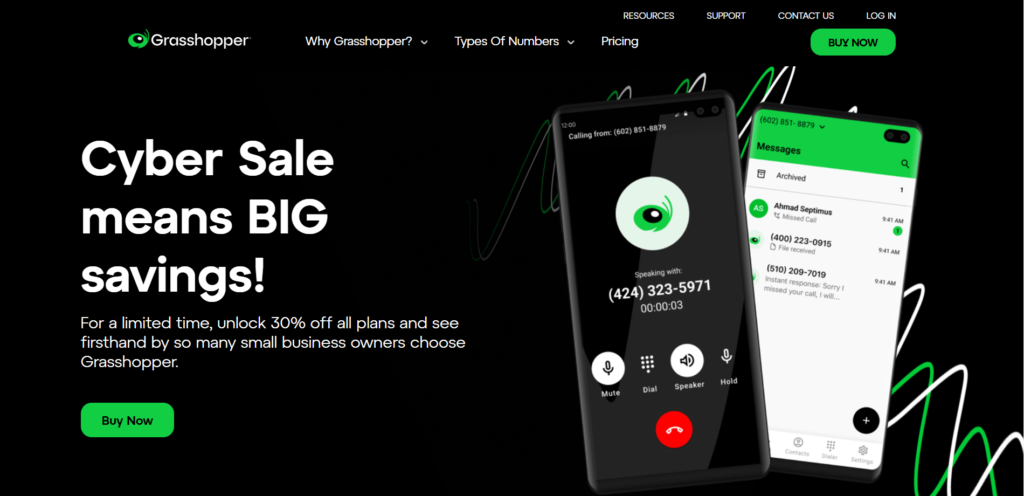 Grasshopper Virtual Phone System