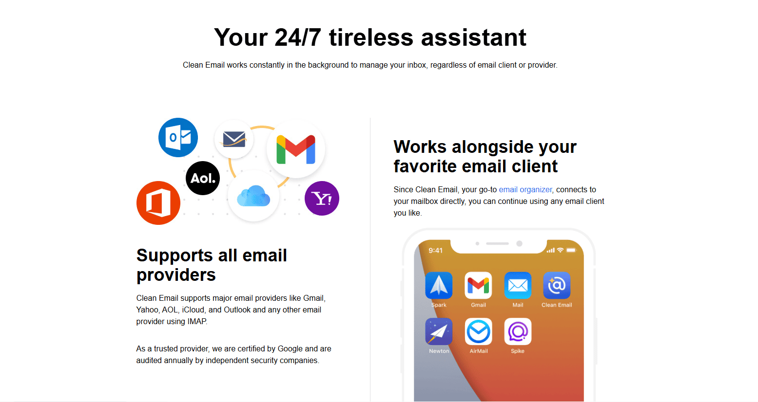 Clearn Email support