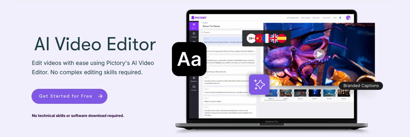 Picory AI - AI Video Editor