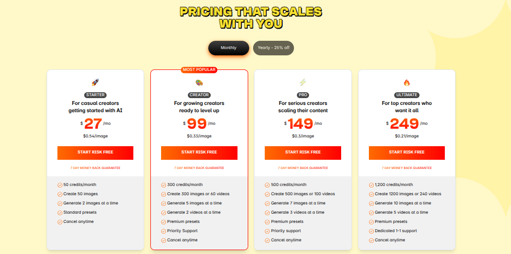 Foxy AI - Pricing and Plans